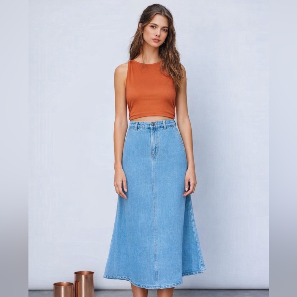 The fifth label Women's Blue Skirt - Picture 1 of 6